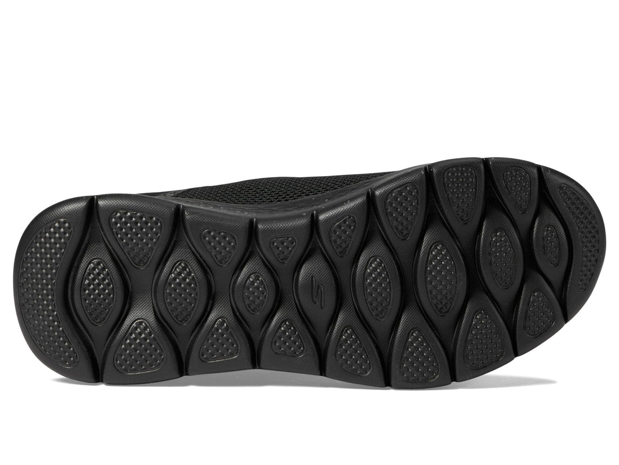 Skechers Men's Go Walk Flex Sneaker, Negro y Blanco, 42.5 EU