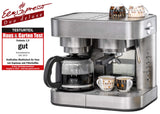 Rommelsbacher EKS 3010 Café/Espresso Centro, 10 Cups, Acero Inoxidable