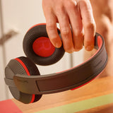 Philips TAA6219BK Auriculares Bluetooth Deportivos Serie 6000 con Carga Automática Solar, Reserva de Batería de 80 Horas, Ideales para Hacer Ejercicio, Correr y Otros Deportes - Negro y Rojo