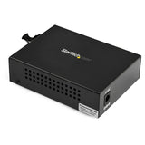 StarTech.com Conversor Compacto de Medios Ethernet Gigabit a Fibra Multimodo LC - 550m - Con transceptor MM SFP