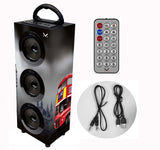 Majestic TS 100BT USB SD AX - Sistema de Audio Multimedia Bluetooth 3 Altavoces y 1 subwoofer, batería Recargable, Entrada USB/SD/AUX, Mando a Distancia, Londres