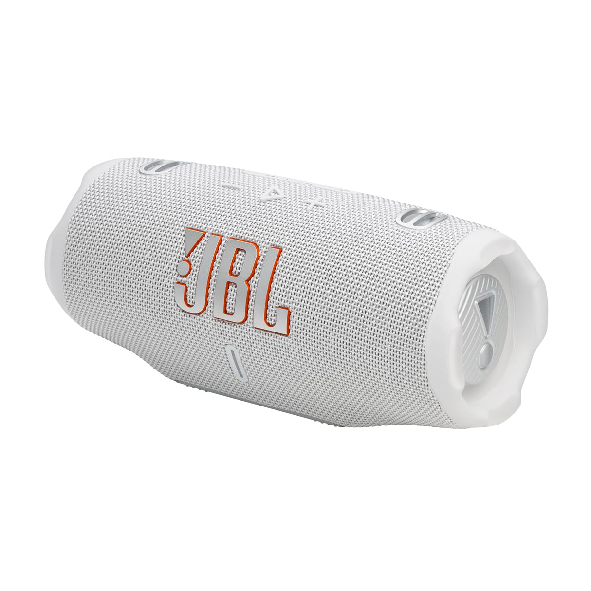 JBL Charge 6, Altavoz Bluetooth portátil inalámbrico, 28h de batería, Resistencia al Agua IP68, a Prueba de Polvo y caídas, Sonido Pro con AI Sound Boost, Compatible con Auracast, Blanco