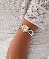 GUESS Reloj Analógico para Mujer'S de Cuarzo con Correa en Acero Inoxidable GW0683L6