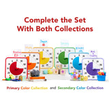 Time Timer Mediano Pack de Classe - Temporizador Visual de 60 Minutos con Tarjetas de Actividad de Borrado en Seco para Aulas, Centros de Aprendizaje y Profesores - Reloj de Escritorio (Pack de 3)