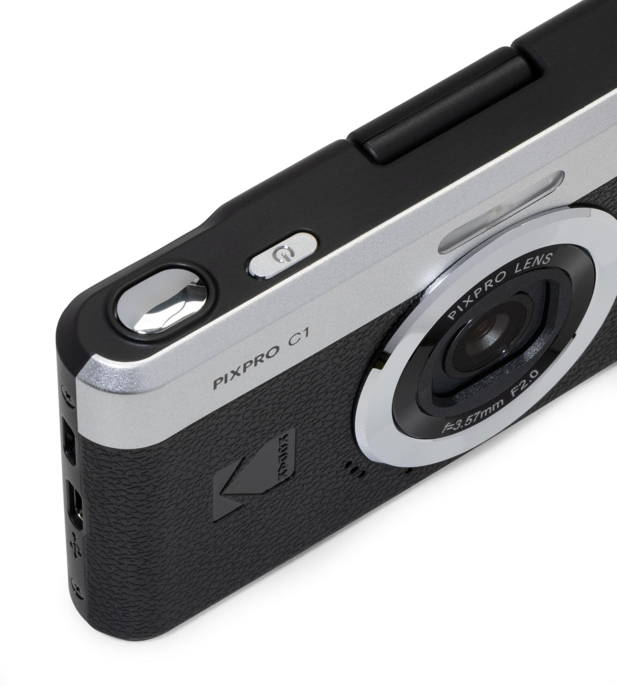 KODAK Pixpro C1 - Cámara Digital Ultra compacta | 13MP BSI CMOS, Zoom 4X, Pantalla LCD de 2.8", Flash LED, Batería integrada, Negro