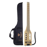 Traveler Guitar Guitarra clásica de nailon ultraligero, caoba (ULN MHSBW)