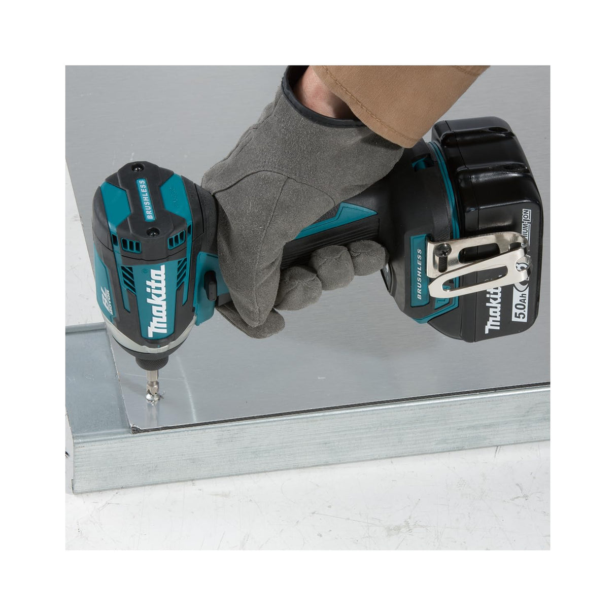 Makita - Dtd154z 18 v li-ion inalámbrico sin escobillas impacto conductor – solo cuerpo