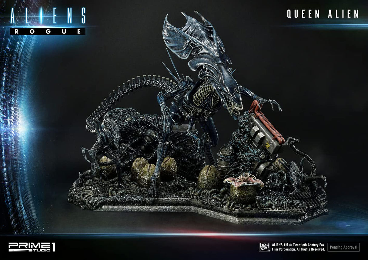 Aliens Premium Masterline Series - Figura Decorativa (71 cm), diseño de Reina Alien Battle Diorama