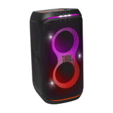 JBL Partybox Club 120, Altavoz portátil para fiestas, con asa plegable ergonómica, Bluetooth, espectáculo de luces, resistente a salpicaduras (IPX4), hasta 12h de reproducción, negro
