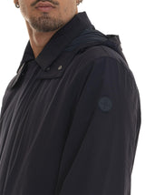 GANT Capa Acolchada para Coche Abrigo, Azul Noche, XL Hombres