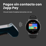 Amazfit T-Rex 3 Pro Reloj Inteligente Outdoor 44mm – Pantalla AMOLED Zafiro, Linterna, Bisel de Titanio, GPS Doble Banda, Mapas Offline, 17 Días Batería, 180+ Modos Deportivos, para Android iPhone