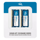 OWC 32GB (2x16GB) PC3-12800 DDR3L 1600MHz SO-DIMM 204 Pin CL11 Kit de actualización de Memoria para iMac 2015, (OWC1600DDR3S32P)