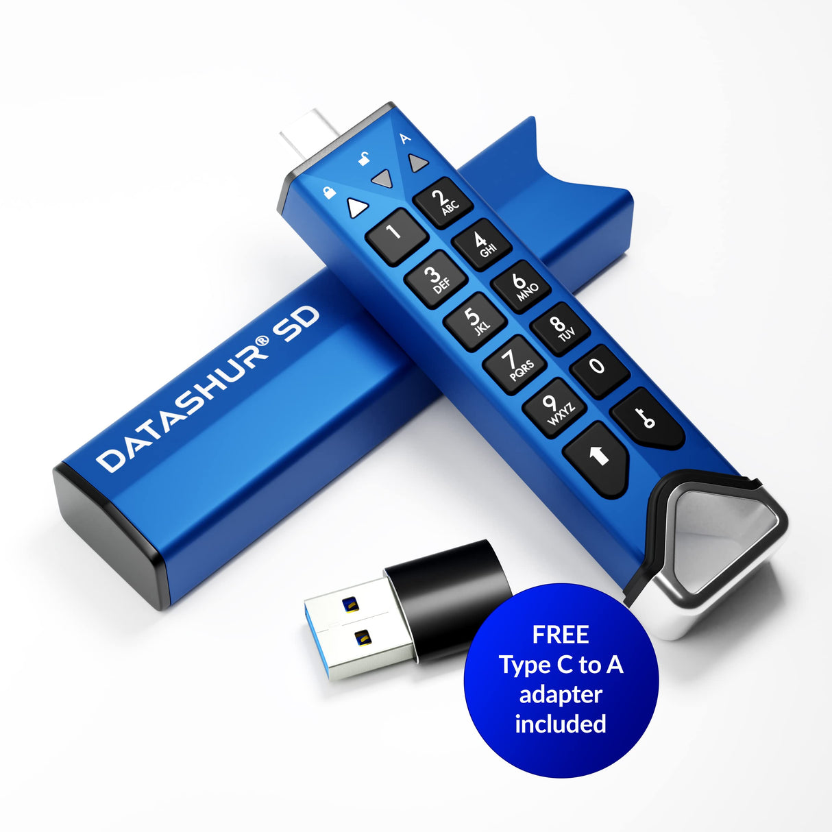 iStorage microSD Card 1TB, Encrypt Data stored on iStorage microSD Cards Using datAshur SD USB Flash Drive, Compatible with datAshur SD Drives Only