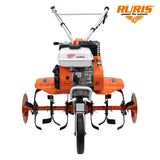 RURIS POWER FOR NATURE Motobinosa 7000 FR, 7 CH, 24 Fresas, Ancho de Trabajo 560-830 mm, manillares Ajustables +Tope + Lote contrapeso 10 kg