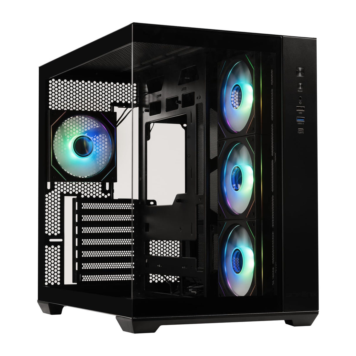 Caja del Ordenador Bitfenix Cube AL118 (Negro)