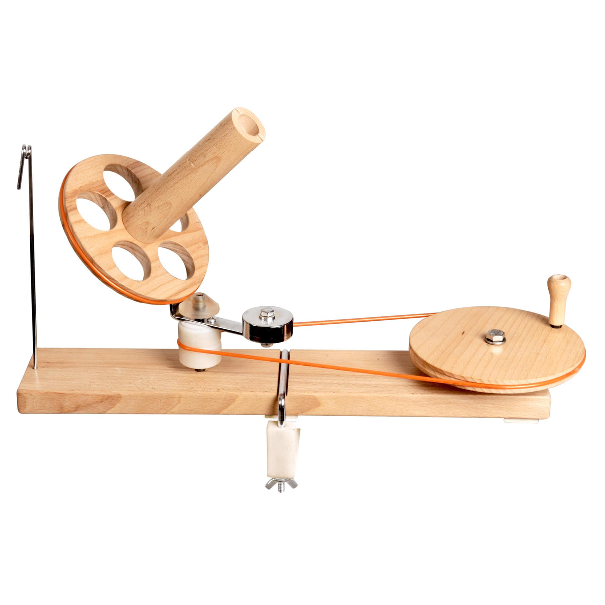 KNITPRO Wool Winder with Table Clamp, Madera, Multi-Colour, 30 x 35 x 30 cm
