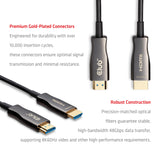 Club 3D CAC-1392 HDMI™ Hybrid AOC Cable 8K60Hz/4K120Hz 30m