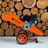 Trituradora de Gasolina compacta de 6HP para jardín, astilladora FM6DD-MUL
