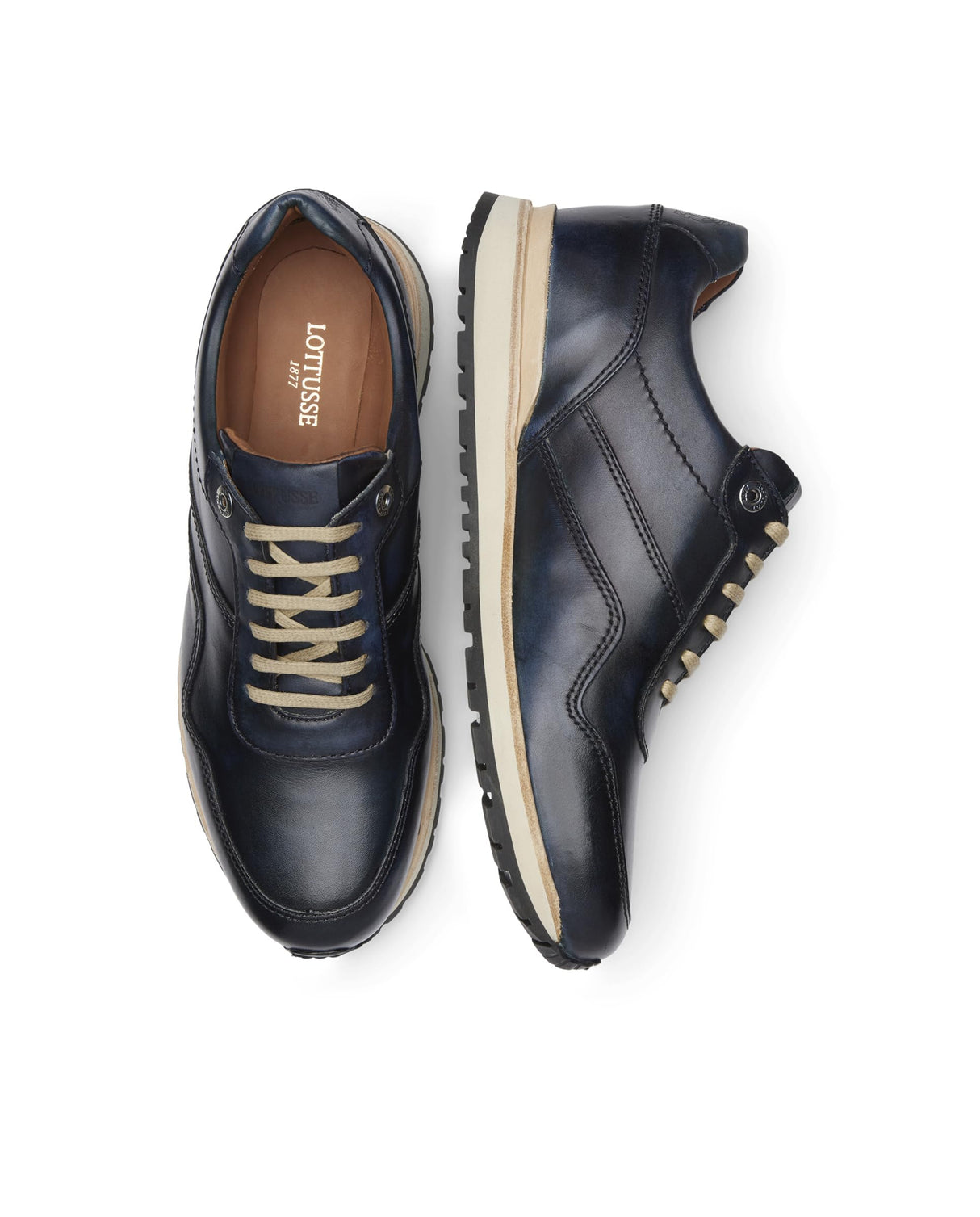 Lottusse Tokyo, Zapatillas Hombre, Azul Marino, 43 EU
