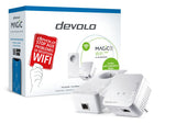 devolo Magic 1 WiFi Mini - Kit de Inicio de PLC, Compacto, para el teletrabajo y la transmisión en Directo