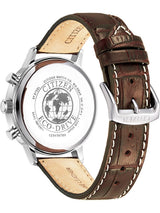 Citizen Reloj Cronógrafo para Hombres de Eco-Drive con Correa en Cuero