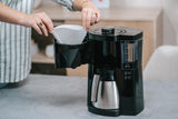 Melitta Cafetera de goteo Look V Therm 1025-12 Depósito Extraíble Selector de Aroma 10 Tazas