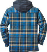 Legendary Whitetails Chaqueta de Camisa con Capucha de Madera de Arce estándar para Hombre, a Cuadros de Hacha de Pizarra, Talla XXL