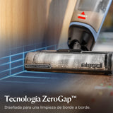 Bissell CrossWave Edge, Aspiradora de Agua, Escoba Aspiradora Multi-Superficie con Auto-Limpieza, Aspirador Fregona con Cable ZeroGap, para Suelos Duros y Alfombras, Cable 7.5m, 4088N