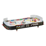 STIGA Play Off 21 Juego de Hockey sobre Hielo - Versión Actualizada con Peter Foppa Forsberg, Fácil Montaje, Lámina de Hielo 25% Más Gruesa, Contador de Goles y Discos Personalizados, 96x50 cm
