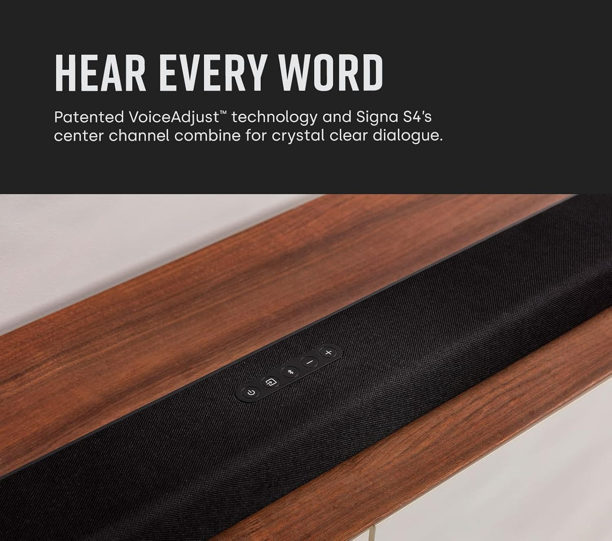 Polk Signa S4 Barra de Sonido Dolby Atmos 3.1.2 con Subwoofer Inalámbrico