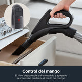 Eureka NEN300 Aspiradora con Bolsa, Aspiradora de Suelo de 62 dB(A) Ultra Silenciosa, 700 W, 2L, Aspirador potente y con Filtro Higiénico, Práctica para Suelos Duros, Parquet, Alfombras, Baldosas