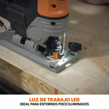 Evolution Cordless R90JGS-Li Sierra de vaivén 18v Li-Ion EXT Inc Hojas de varios materiales