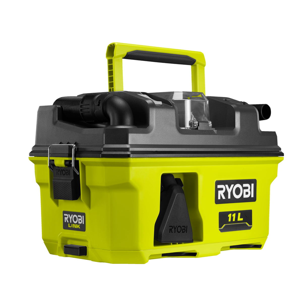 RYOBI RV1811-0 Aspiradora inalámbrica One+ de 18 V en seco y húmedo/aspiradora de Proyecto (Herramienta Desnuda)