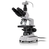 Bresser 5723100 Researcher Trino 40-1000x Microscopio, Negro/ Blanco
