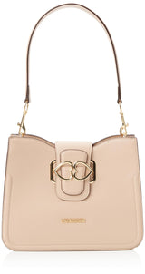 Love Moschino Jc4040pp1h, Bolso de Hombro para Mujer, Color Carne, 28X22X9