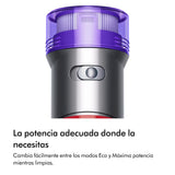 Dyson V8 Advanced™ Aspiradora sin Cable – 130 AW, 40 min de autonomía, Cepillo Motorbar con tecnología antienredos, Accesorio multifunción rinconera, Puerto de Carga, Plata/Níquel