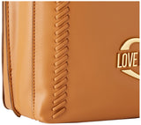 Love Moschino JC4052PP1GLD1, Bandolera Mujer, Camel, Talla única