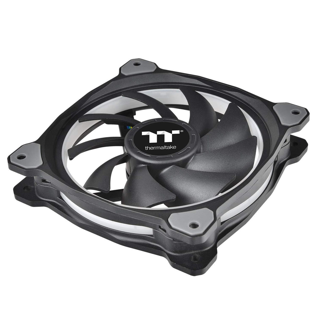 Thermaltake Riing Plus 12 RGB - Kit de ventilación, Color Negro