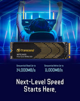 Transcend NVMe PCIe Gen5 x4 MTE260SM.2 SSD Solid State Drive TS2TMTE260S