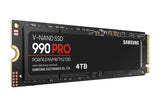 Samsung 990 PRO 4TB hasta 7.450MB/s PCIe 4.0 NVMe M.2 (2280) SSD interno (MZ-V9P4T0BW)