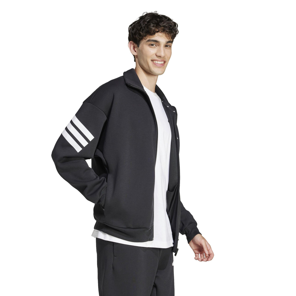 adidas Future Icons - Camiseta Deportiva Tejida con Tres Rayas para Hombre (Paquete de 1)