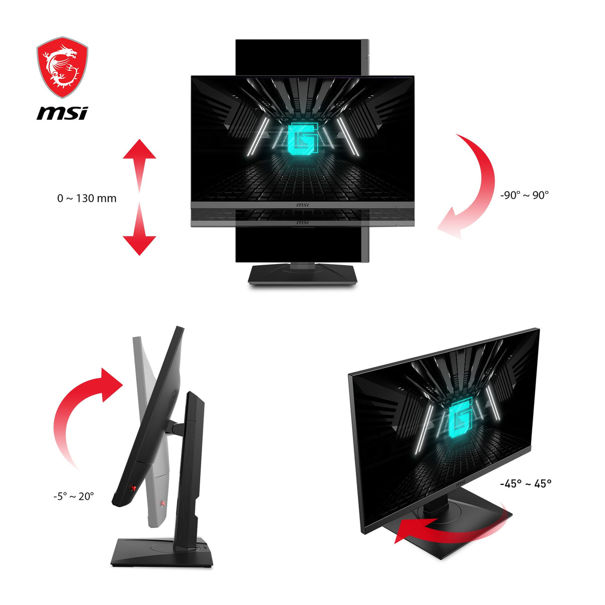 MSI G272QPF 27" LED Rapid IPS WQHD 170 Hz G-SYNC Compatible