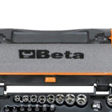 Beta 900/C11-11 llaves de vaso hexagonales, 20 puntas de atornillar y 8 accesorios