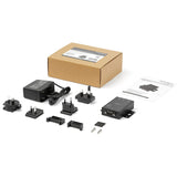 StarTech.com Servidor de Dispositivos IP de 1 Puerto Serie RS232 - Adaptador Conversor Ethernet RJ45 - Montaje Riel DIN