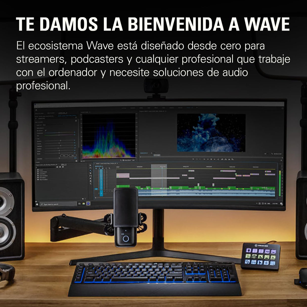 Elgato Wave Mic Arm LP Brazo Articulado de Calidad de Estudio