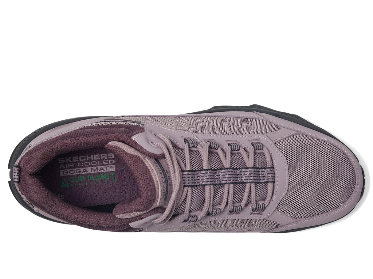 Skechers Go Run Trail Altitude 2.0 Cold Creek, Botas para Senderismo Mujer, Mauve Leather/Trim, 38.5 EU