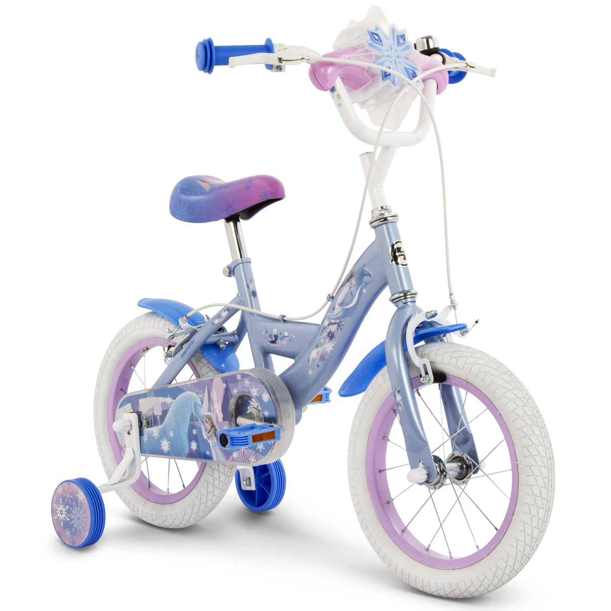 Huffy Disney Frozen 14" Inch Bicicleta para niños, 4-6 años