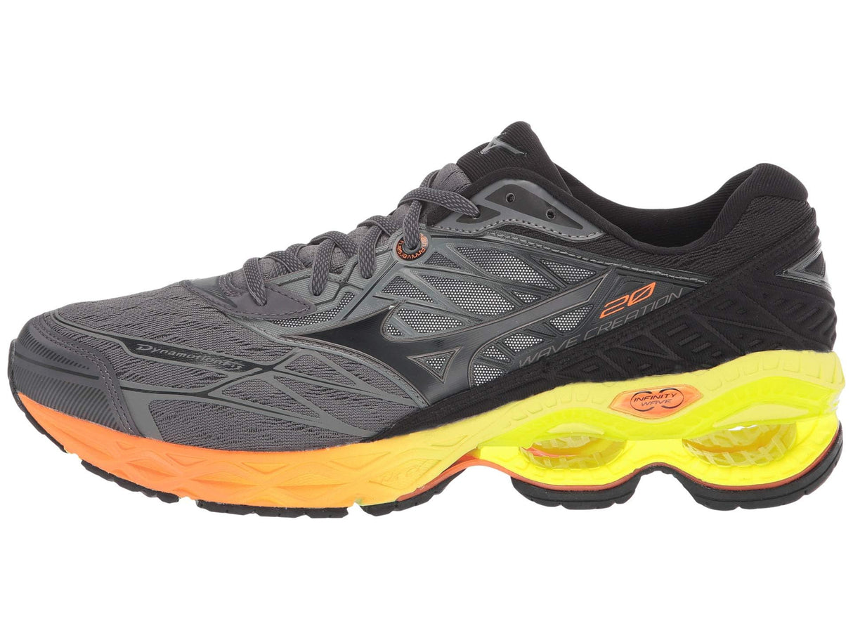 Mizuno Wave Creation 20-Zapatillas de Correr para Hombre, Phantom/Castlerock, 44.5 EU