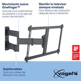 Vogel's Comfort TVM 3845 - Soporte de Pared Giratorio para televisores de hasta 100 Pulgadas, hasta 55 kg, Certificado TÜV, Giratorio hasta 180°, máx. VESA 600 x 400, compatibilidad Universal