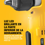 DEWALT Taladro de ángulo recto XR 18V con portabrocas y gancho para cinturón, DCD740N-XJ